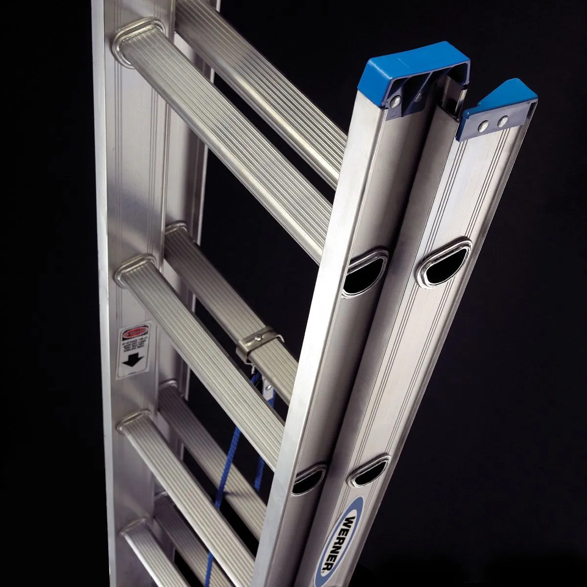 24ft Type I Aluminum D-Rung Extension Ladder