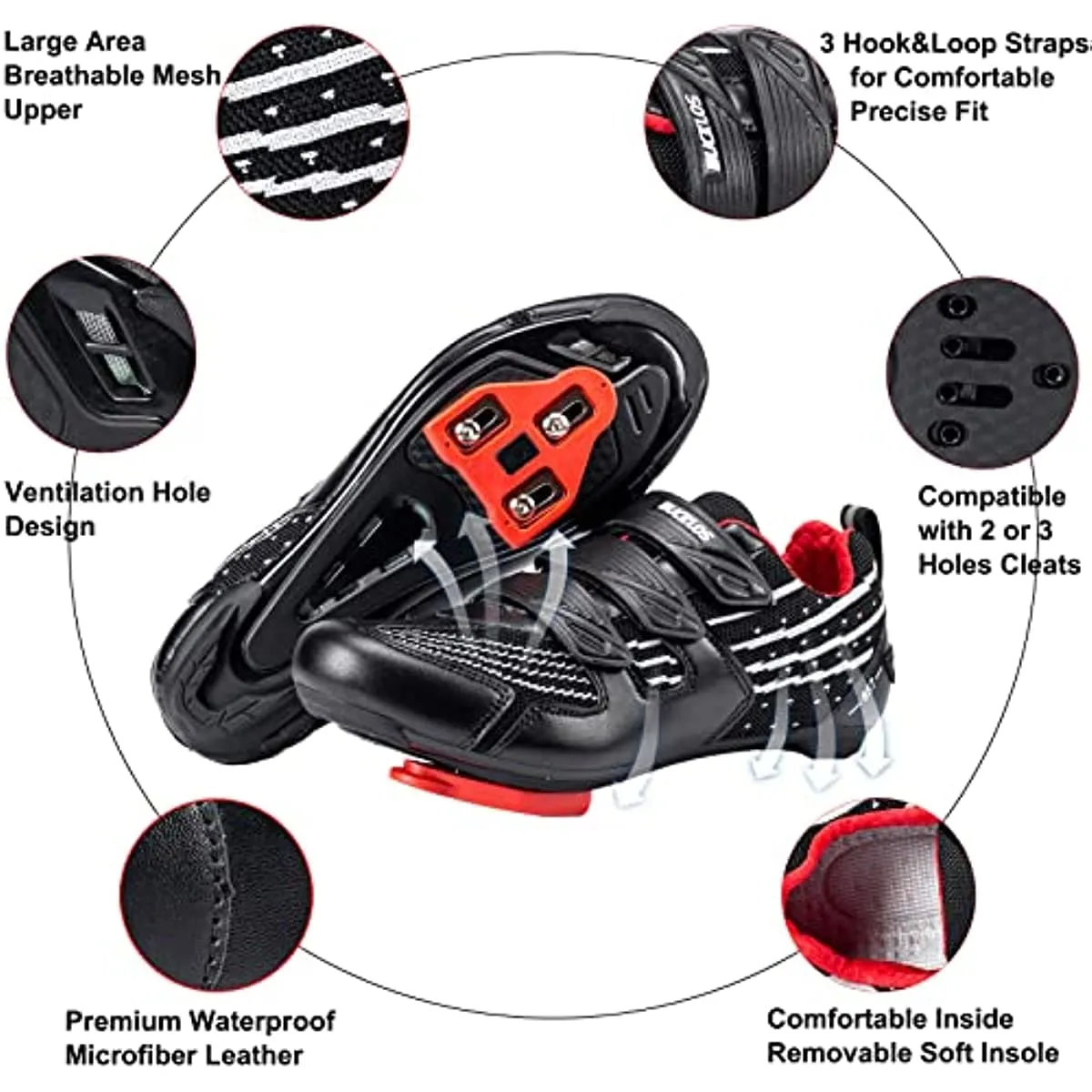 B857 Peloton Bike Shoes US