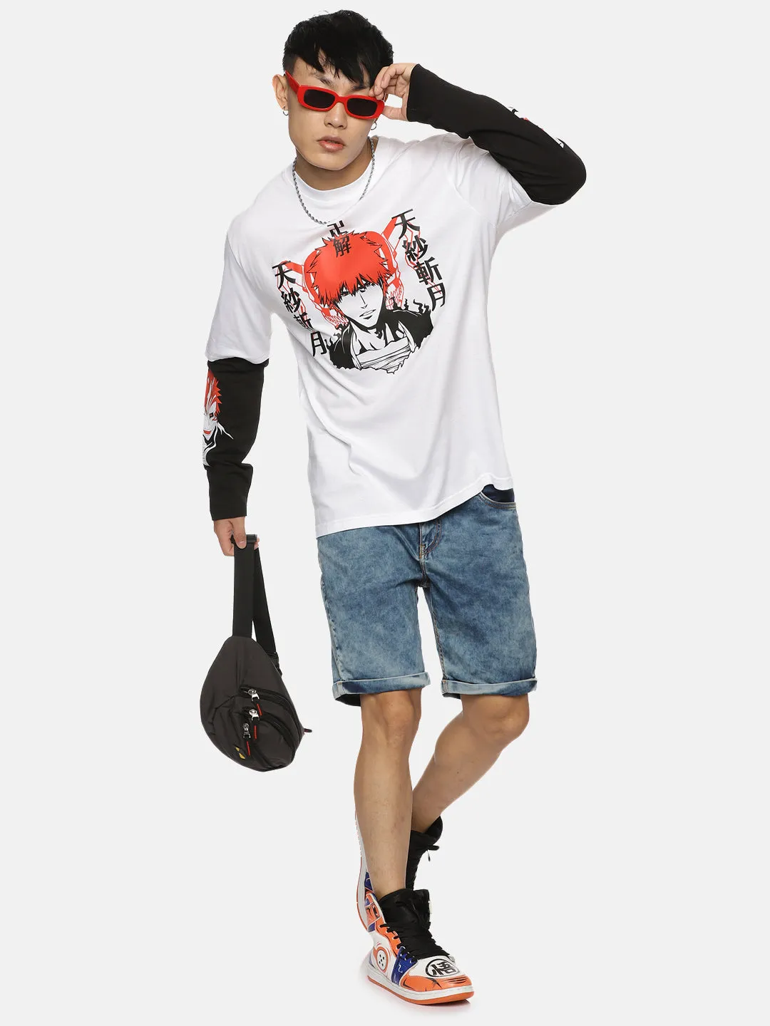 Bankai Full Sleeve Oversized Anime T-shirt