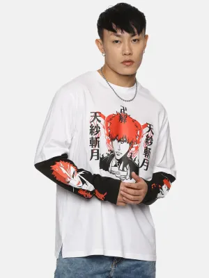 Bankai Full Sleeve Oversized Anime T-shirt