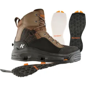 Buckskin Wading Boots w/ Felt and Kling-On Soles