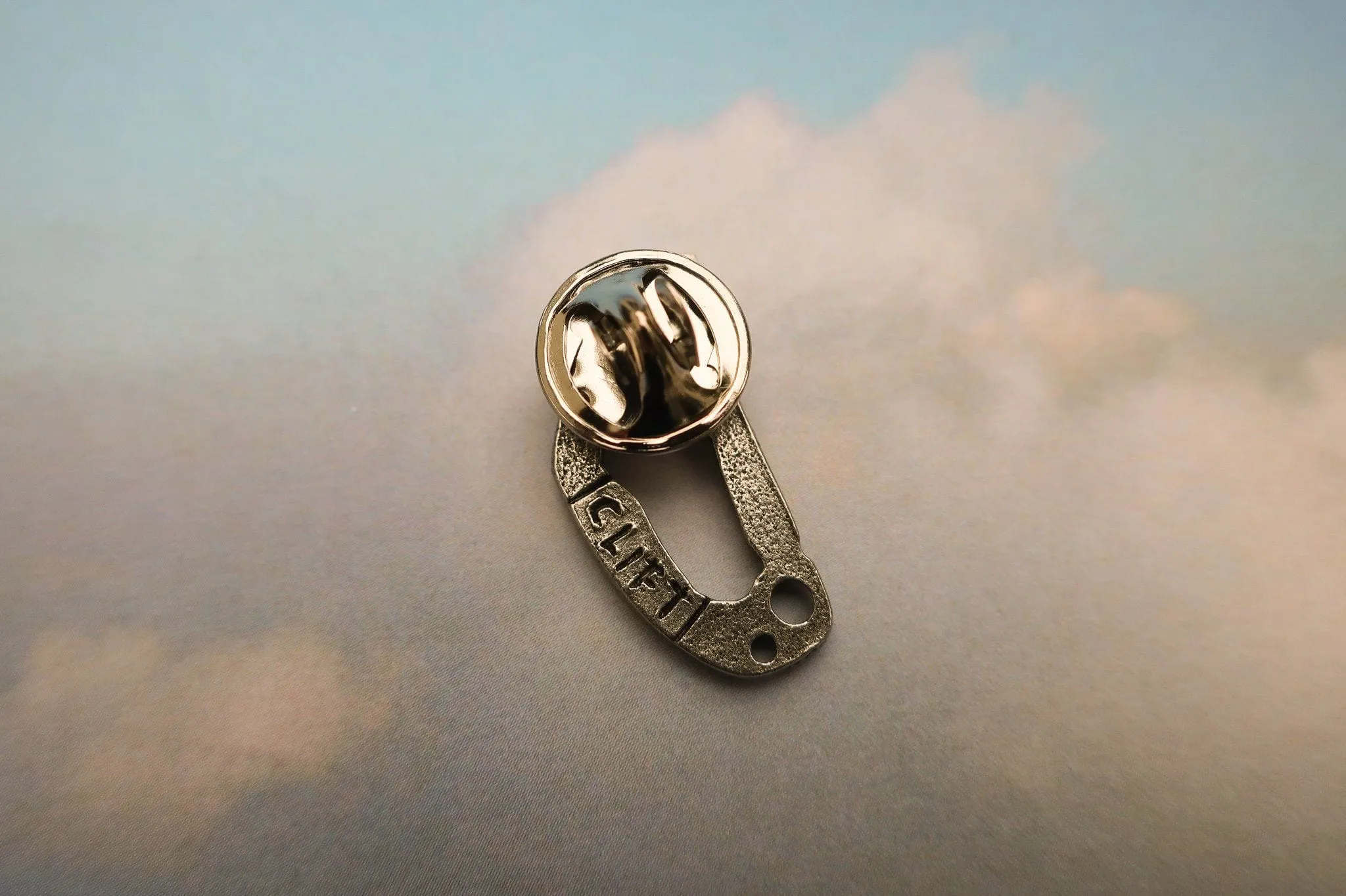 Climbing Ascender Lapel Pin