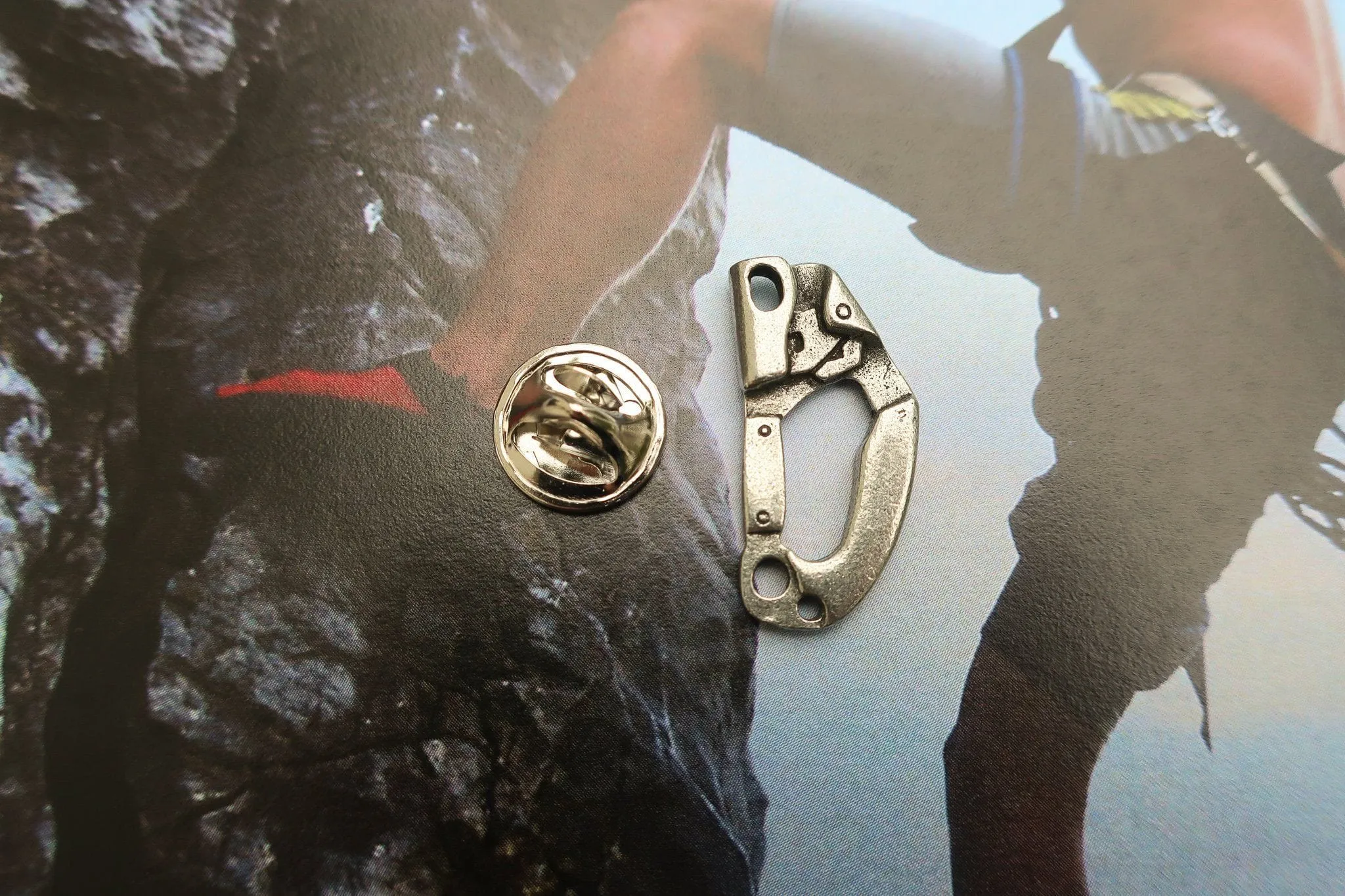 Climbing Ascender Lapel Pin