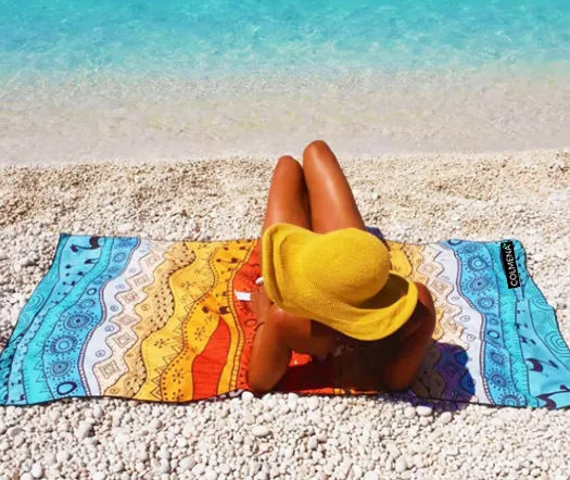 COLMENA Microfiber Beach Towel