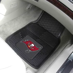 Fanmats Tampa Bay Buccaneers Heavy Duty Car Mat Set - 2 Pieces