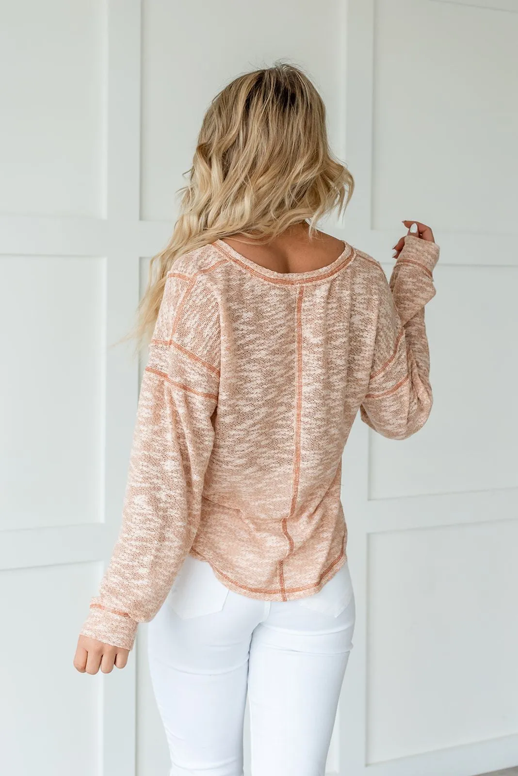 Finally Friday Boucle Knit Top