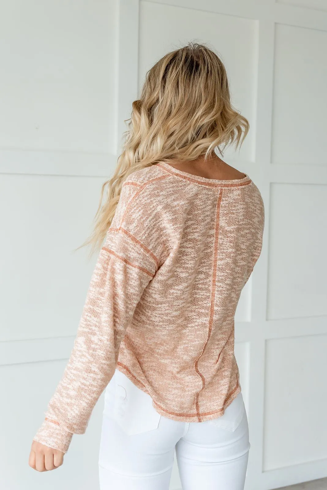Finally Friday Boucle Knit Top
