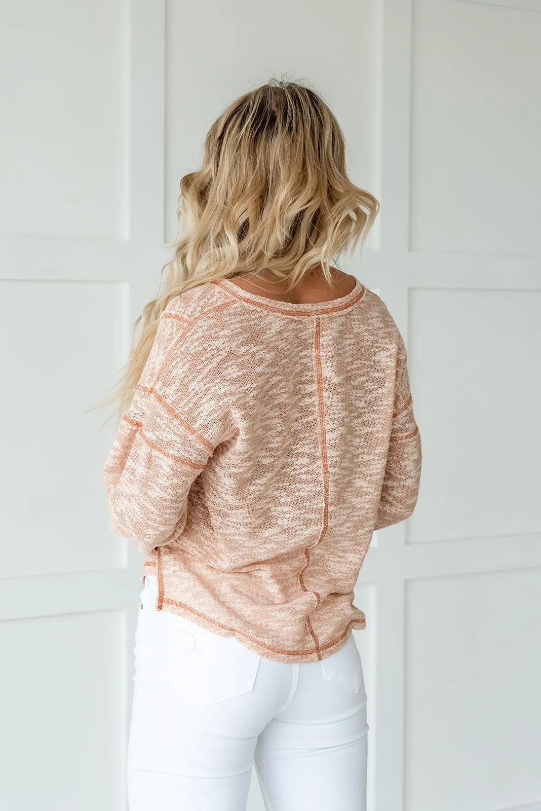 Finally Friday Boucle Knit Top
