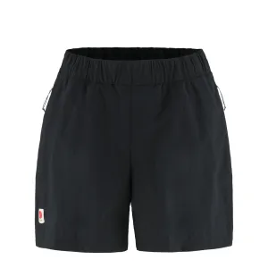 Fjallraven Womens High Coast Relaxed Shorts Black