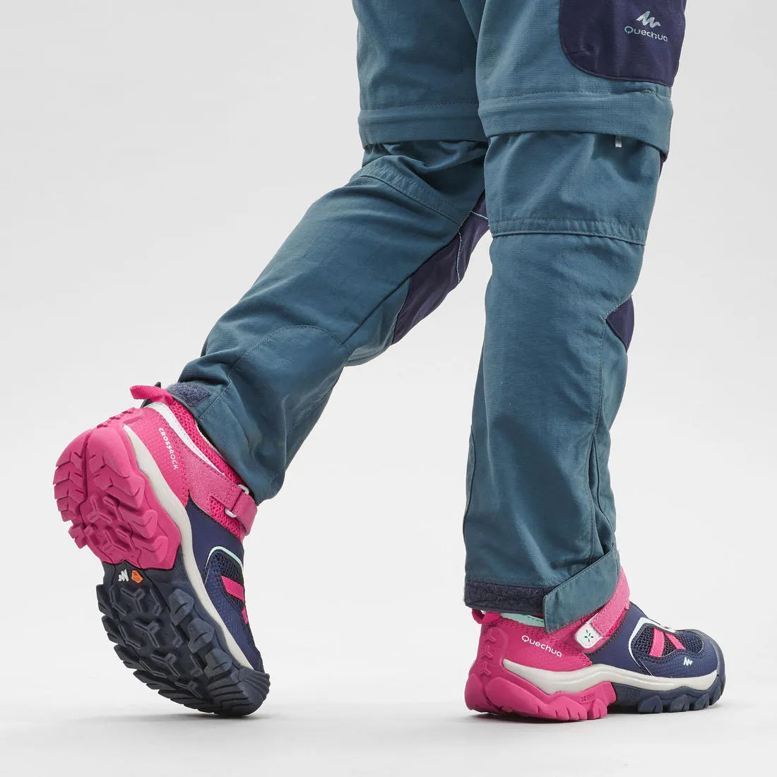 Girls' Walking Shoes with Rip-Tab
