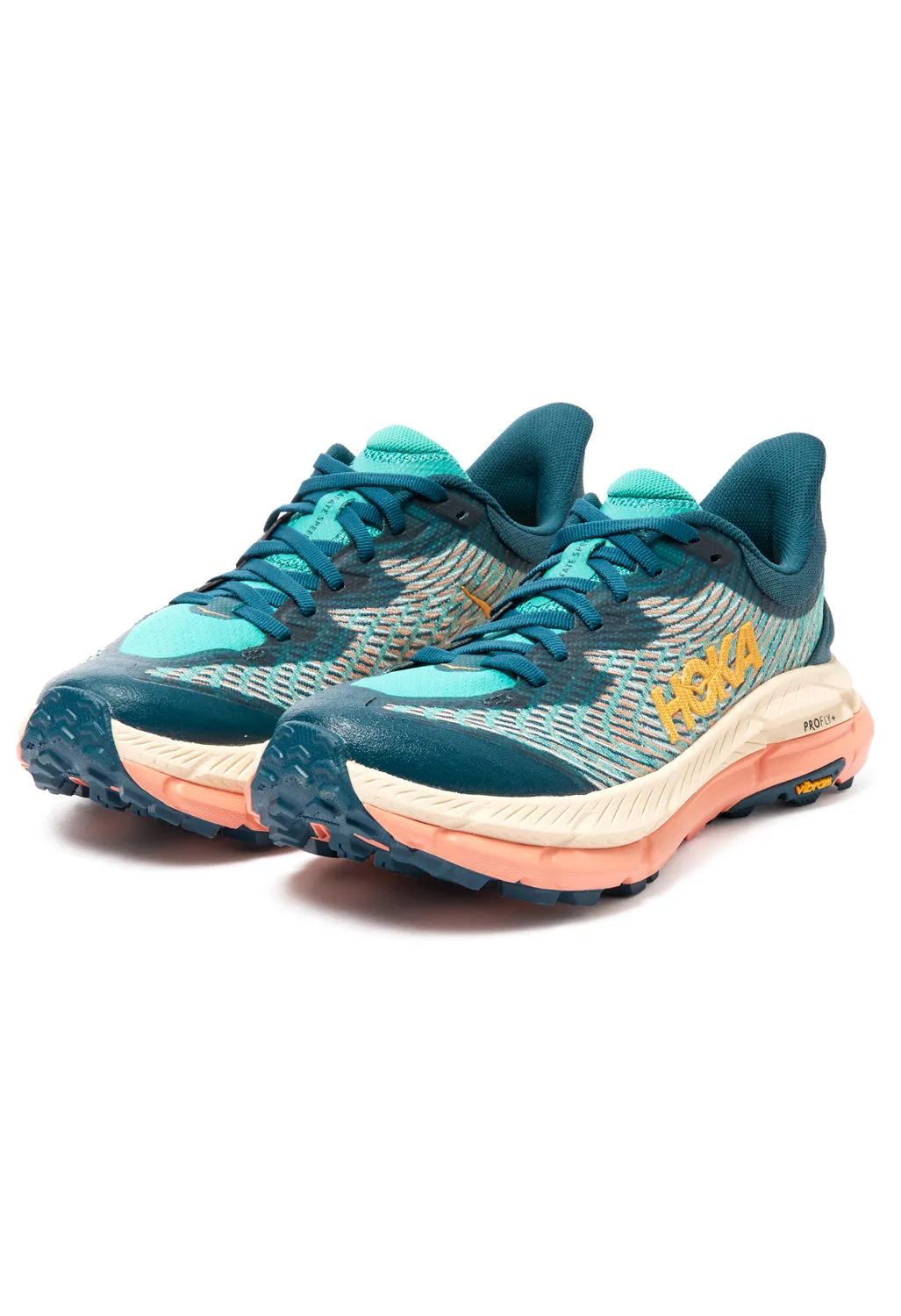 Hoka Mafate Speed 4 Women's Shoes - Deep Teal/Water Garden
