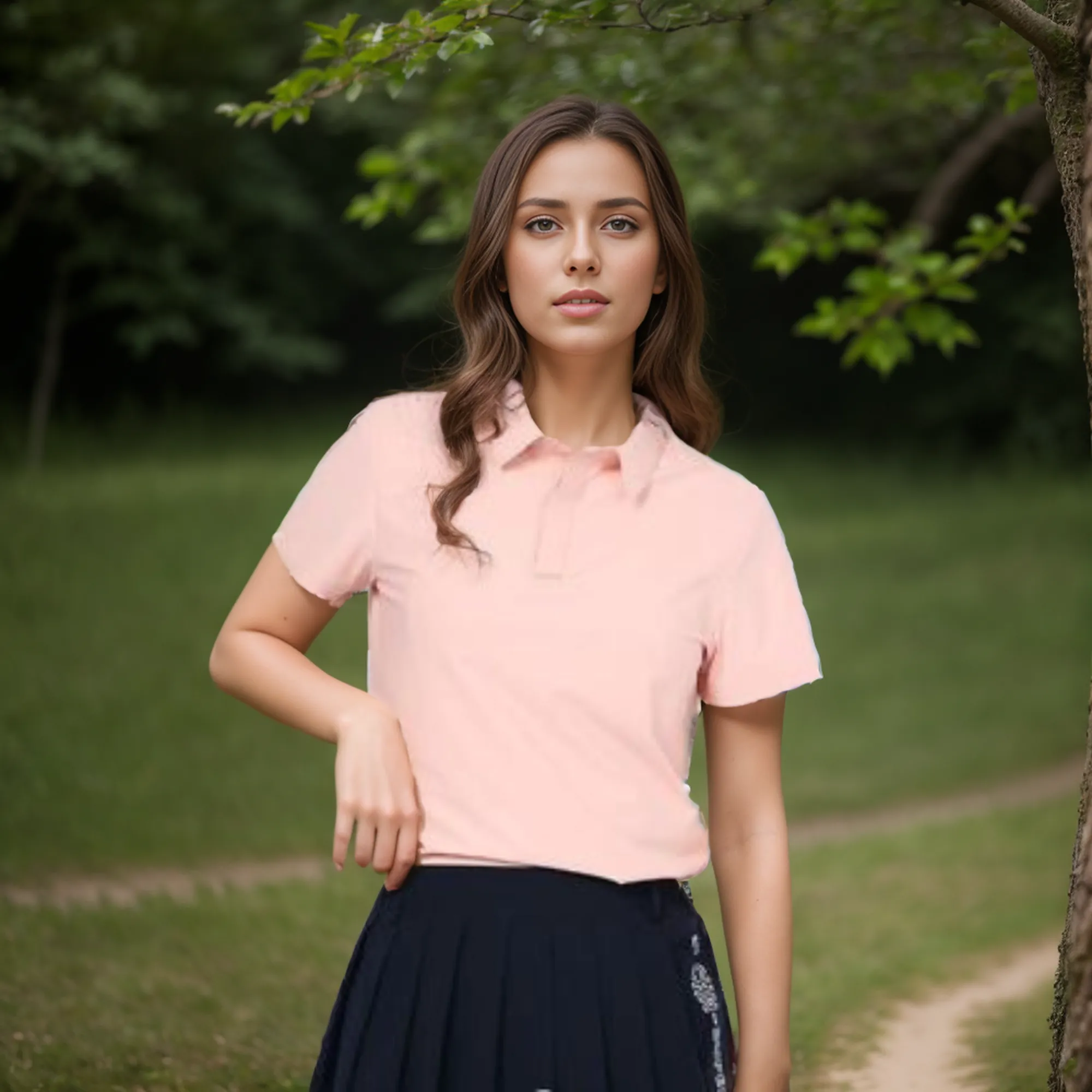 Humtto women quick drying Polo T-shirt