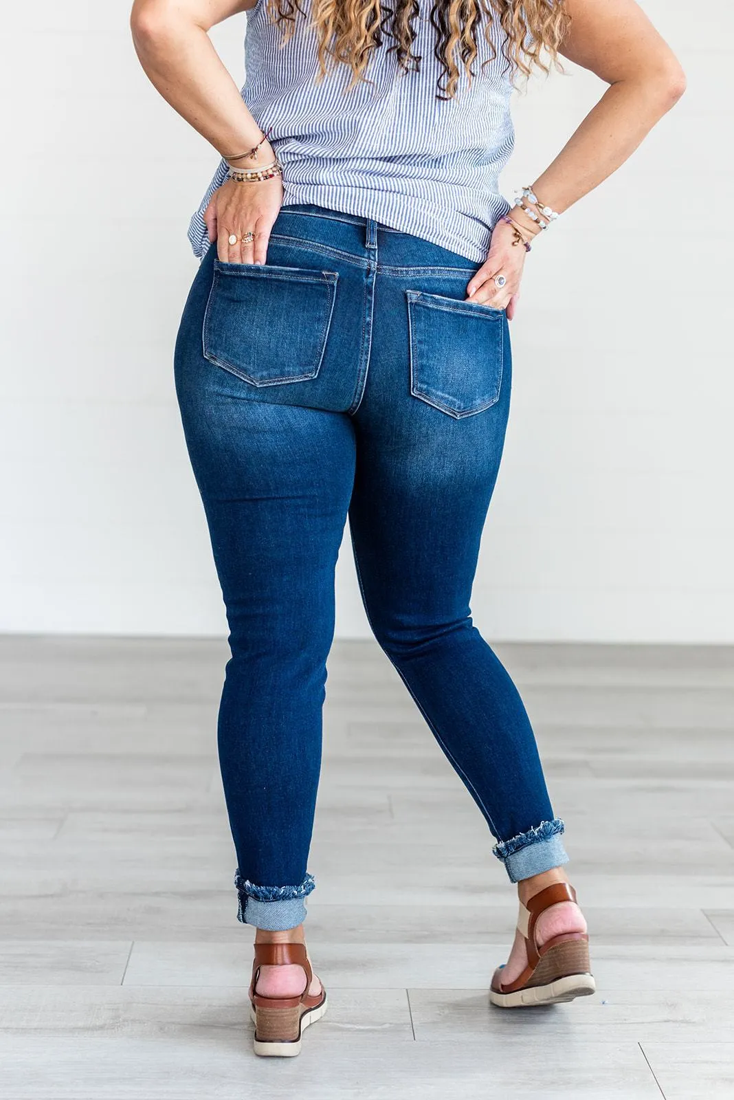 Impress You Mid Rise Skinny Jeans