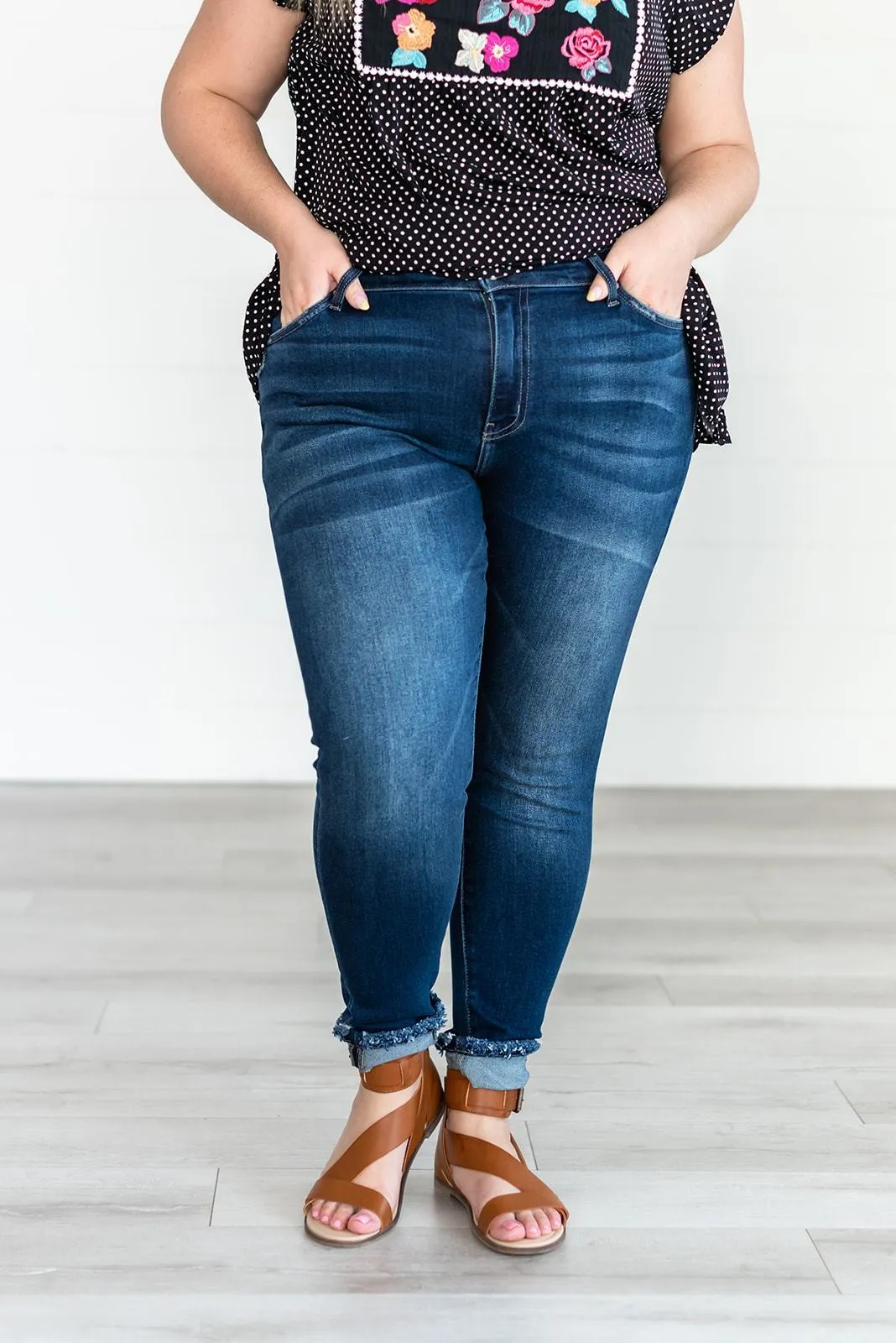 Impress You Mid Rise Skinny Jeans