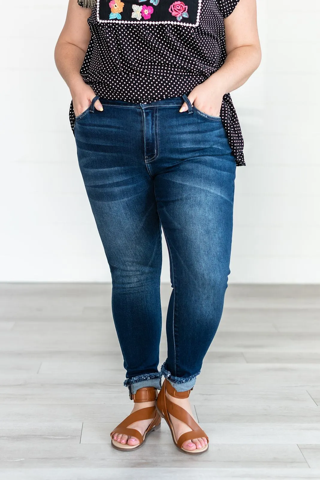Impress You Mid Rise Skinny Jeans