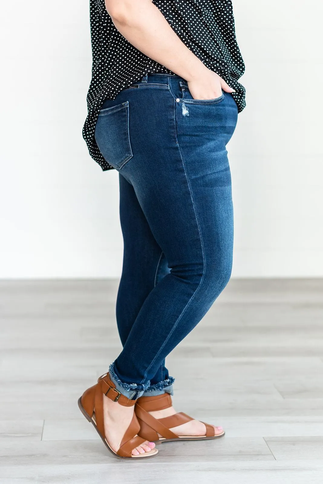 Impress You Mid Rise Skinny Jeans