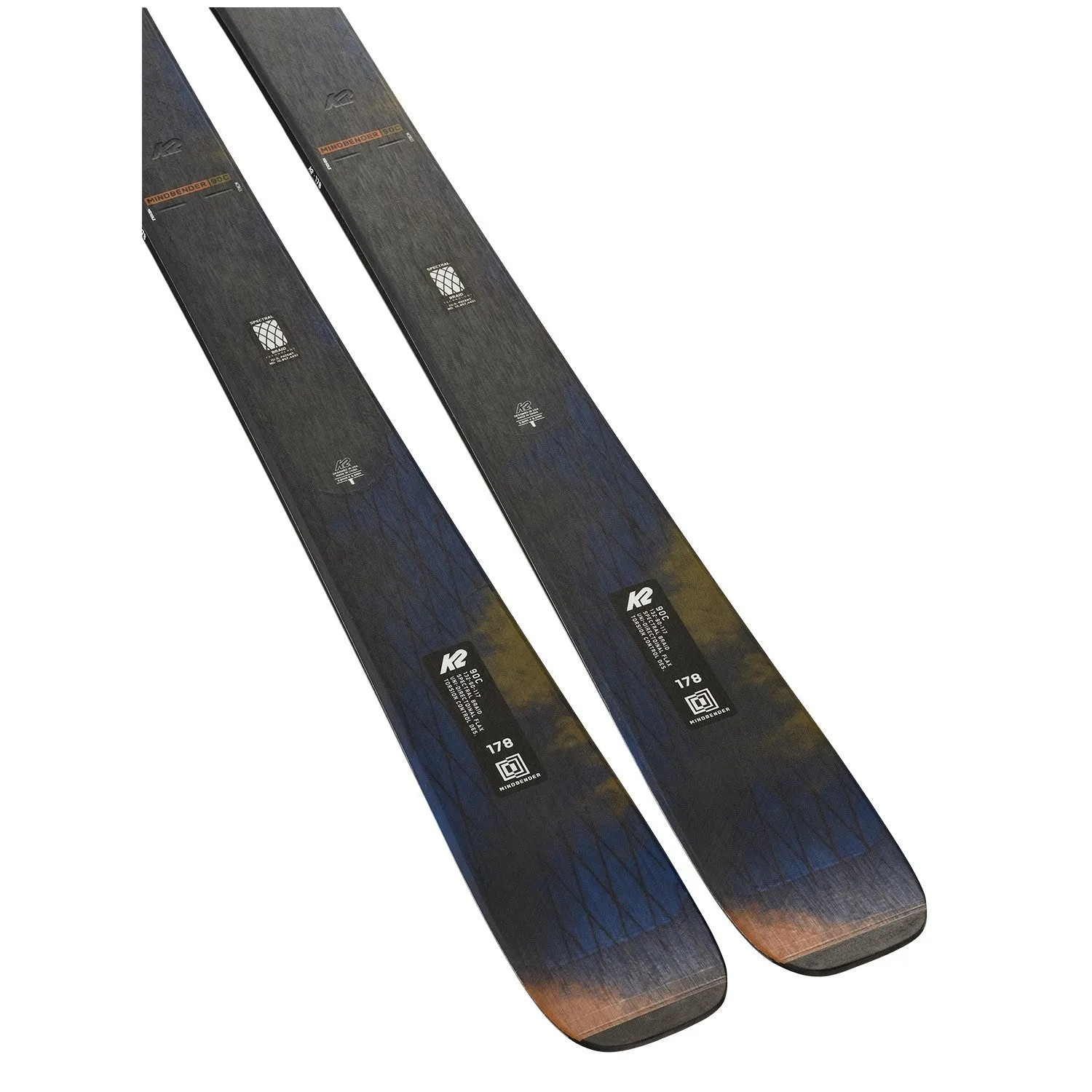 K2 Mindbender 90C Skis   Squire 10 Bindings - Men's - 2025