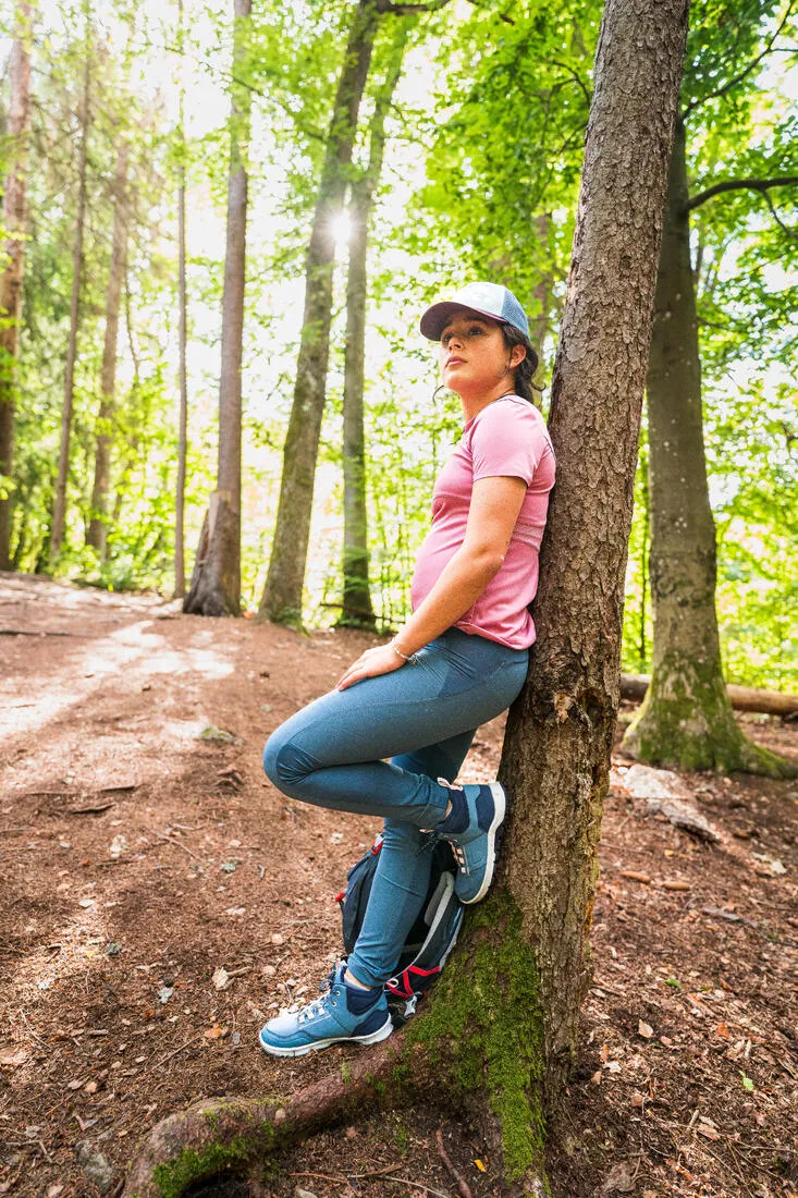 Kids’ Hiking T-Shirt - MH550 Ages 7-15 - Pink
