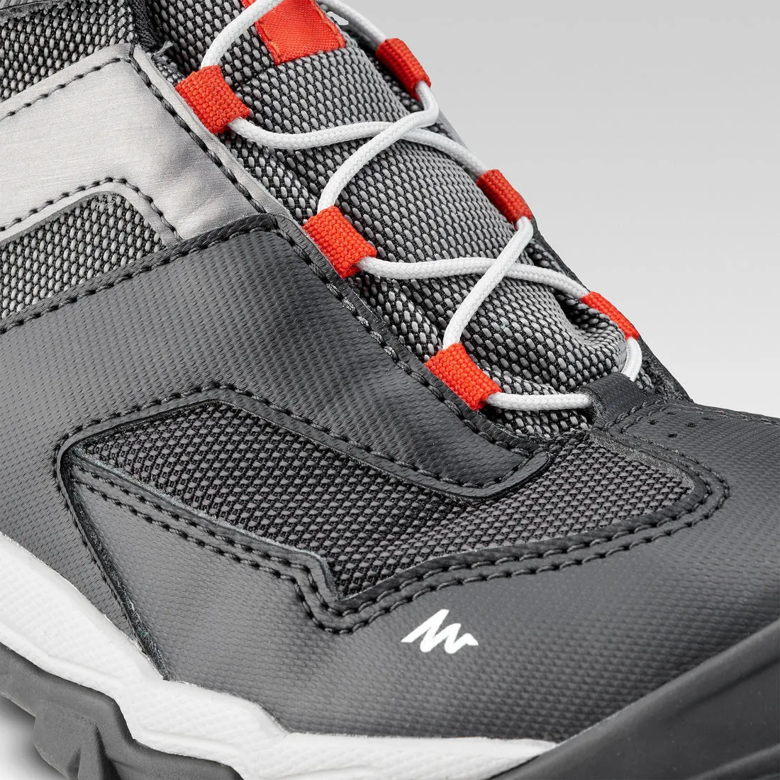 Kid's Walking Boots Mid Waterproof - Grey