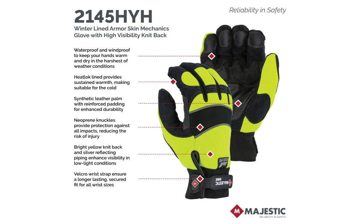 Majestic Gloves 2145 Winter Hawk Cold Weather Gloves [per pair]