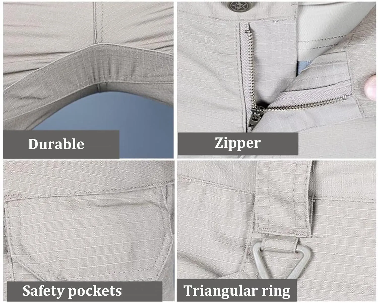 Men's Tactical Trousers,Ripstop Cargo Trousers,Hiking Work Pants,Outdoor Combat Pants Waterproof