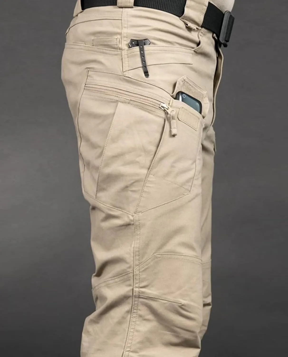 Men's Tactical Trousers,Ripstop Cargo Trousers,Hiking Work Pants,Outdoor Combat Pants Waterproof