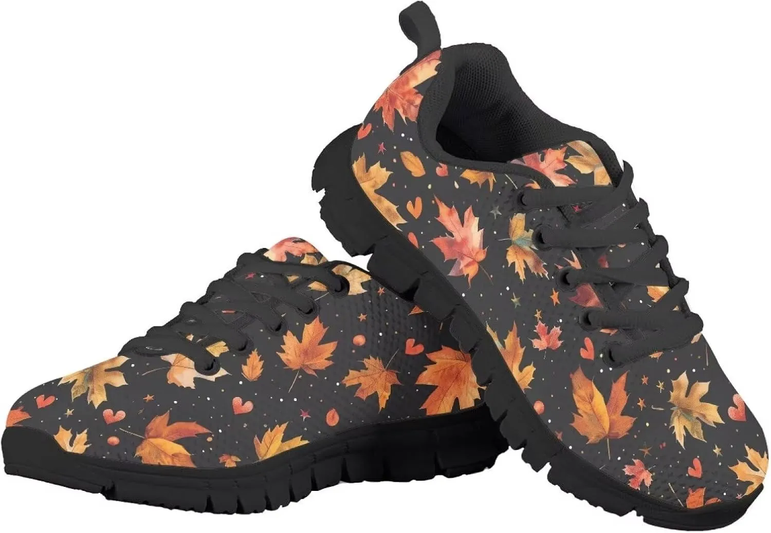 Mumeson Sneakers for Kids,Platform Lace Up Shoes Breathable Mesh Sneaker Outdoor Walking Climbing Hiking Sports 28-36