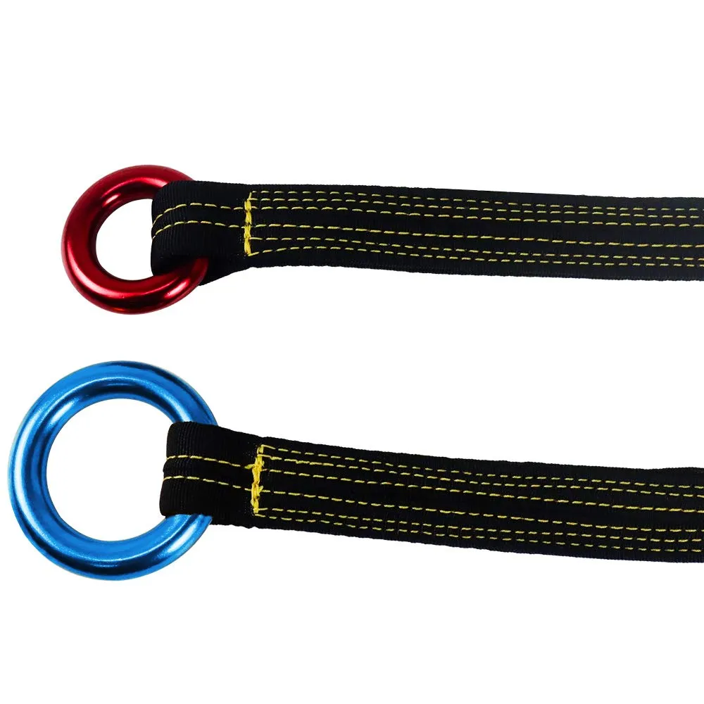 NewDoar Tree Arborist Friction Saver 22KN Climbing Anchor Blue 43 inch