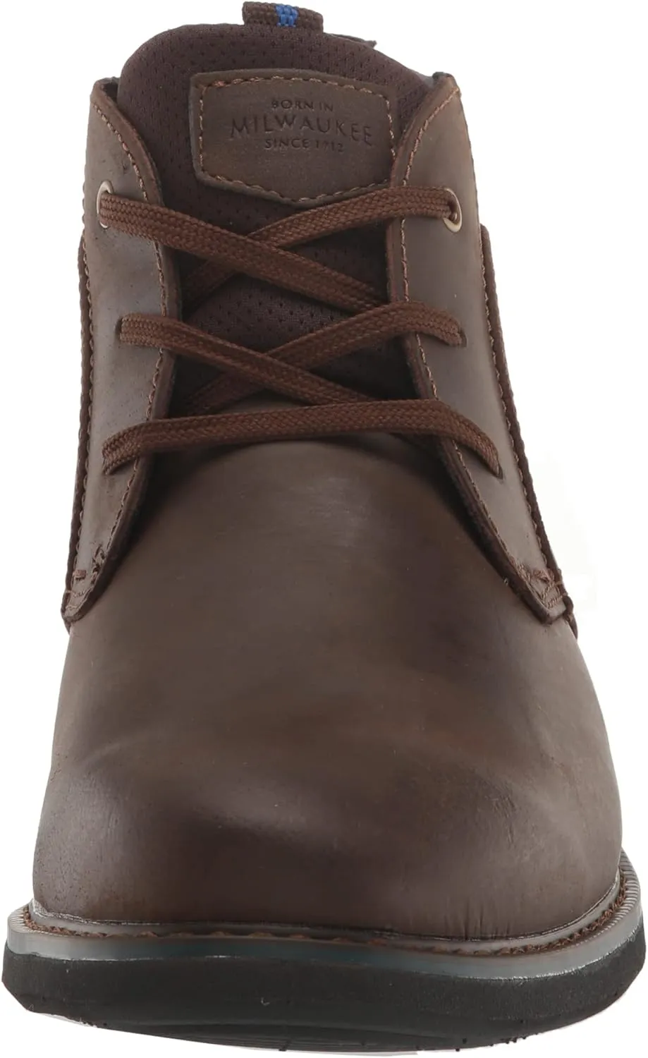 Nunn Bush Men's Otto Plain Toe Chukka Lightweight Leather Suede Water Resistant Boot