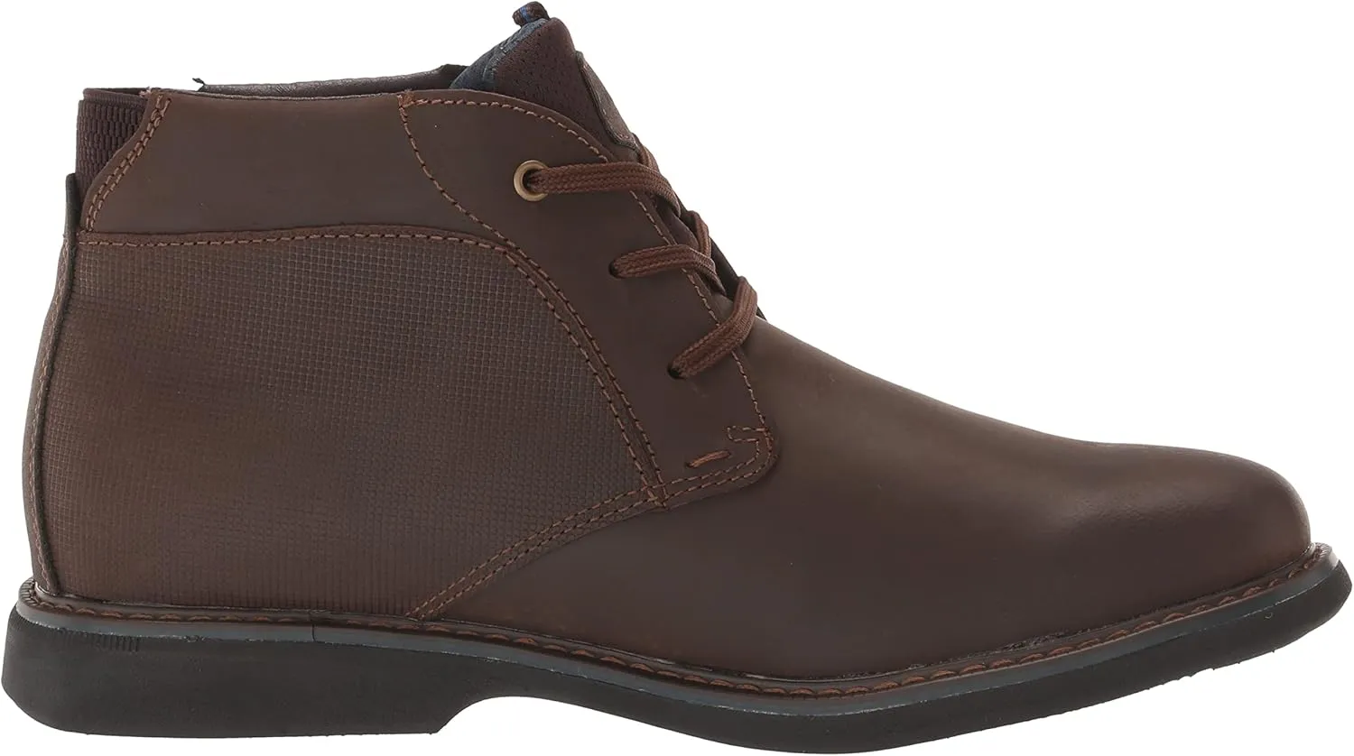 Nunn Bush Men's Otto Plain Toe Chukka Lightweight Leather Suede Water Resistant Boot