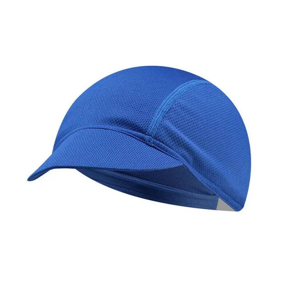 Outdoor Portable Dustproof Quick-Drying  Breathable Bicycle Riding Cap Summer Elastic Cycling Hat Mesh Fabrics