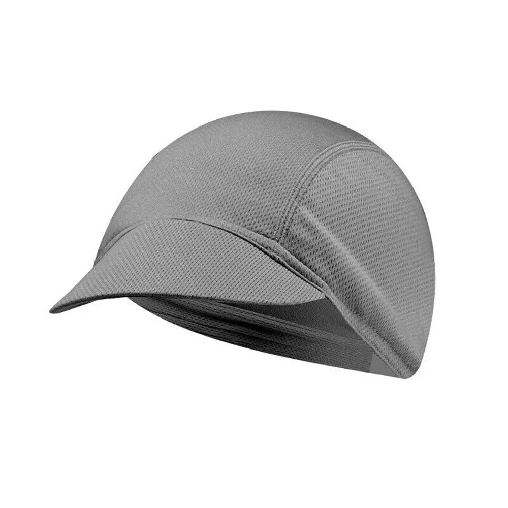 Outdoor Portable Dustproof Quick-Drying  Breathable Bicycle Riding Cap Summer Elastic Cycling Hat Mesh Fabrics