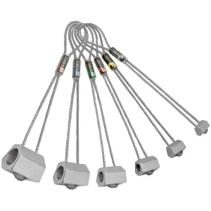 Rock Empire Hex Climbing Nut Set 1-6