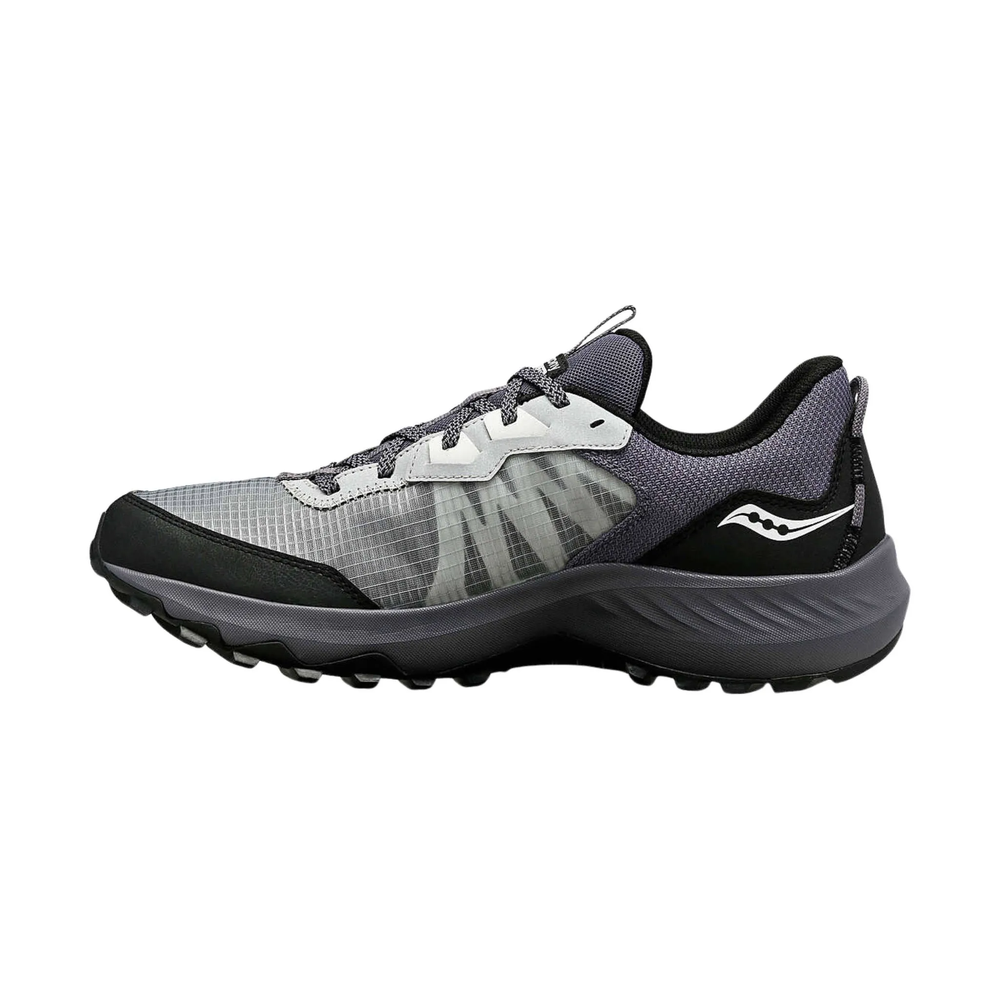 Saucony Men's Aura TR GTX Running Shoes - Cloud/Metal - ONLINE STORE CREDIT/EXCHANGE ONLY