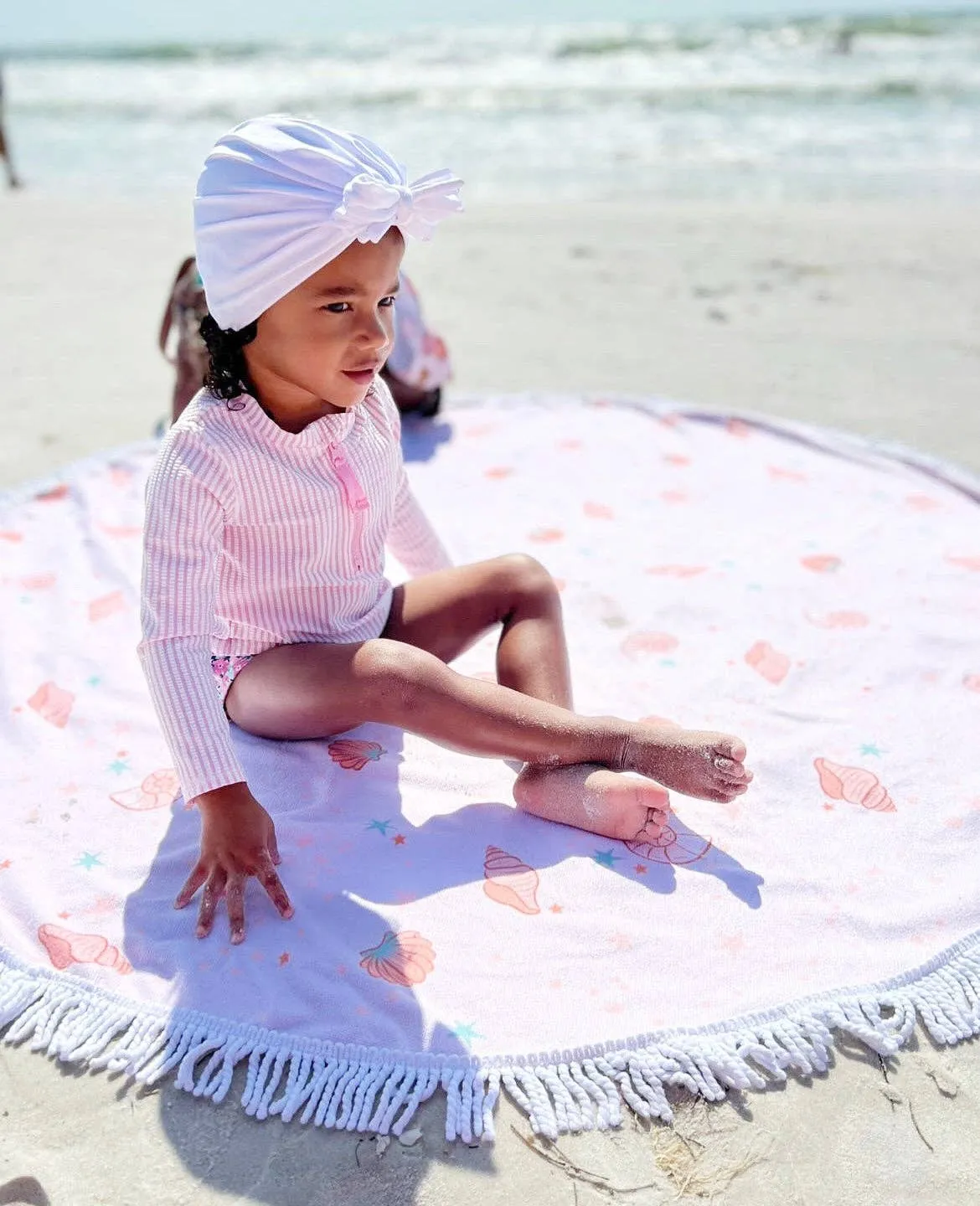 Seashell Beach Towel & Blanket