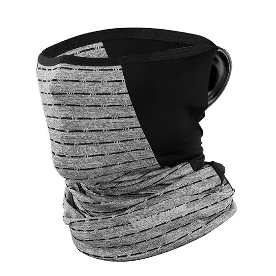 Summer Cycling Face Mask Ice Fabric UV Protection Breathable Sport Scarf Ear Hanging Bike Bandanas Face Mask