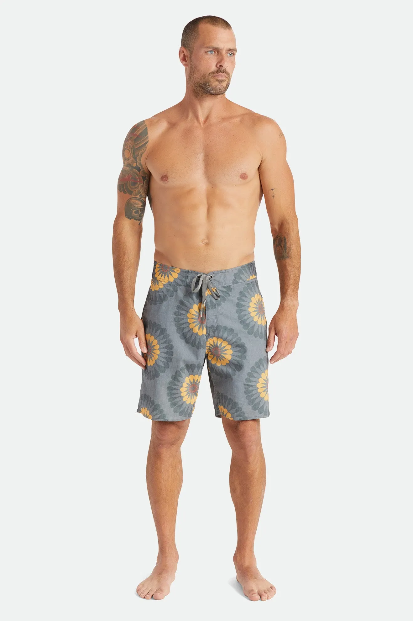 Temple Trunk - Pebble/Sun Floral