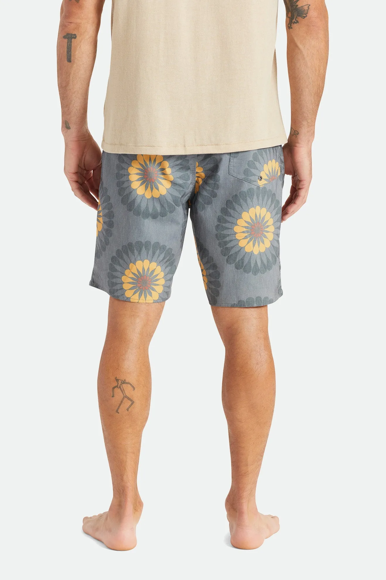 Temple Trunk - Pebble/Sun Floral