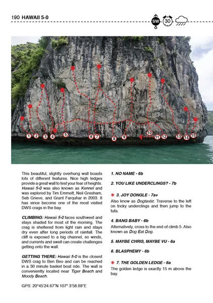 Vietnam Rock Climbing Guidebook